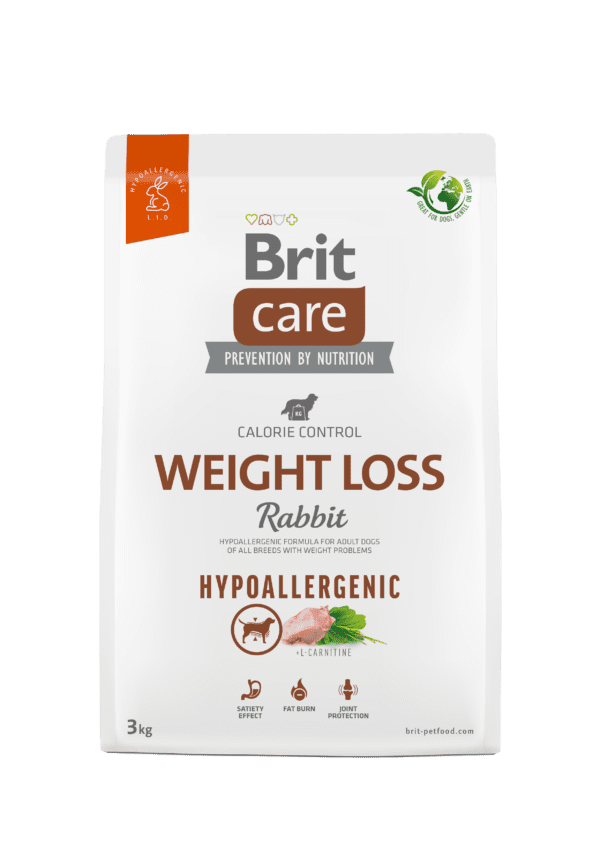 BRIT CARE DOG HYPOALLERGENIC WEIGHT LOSS RABBIT 3 KG  (CONEJO)