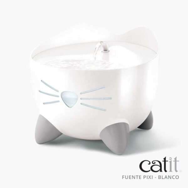 CATIT PIXI FUENTE BEBEDERA 2.5 LT BLANCA