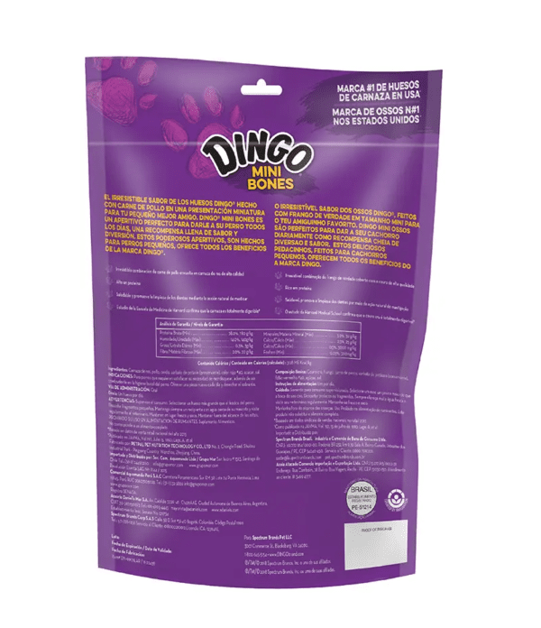 DINGO MUNCHY STICKS POLLO 50 PACK (450 GR) - Imagen 2