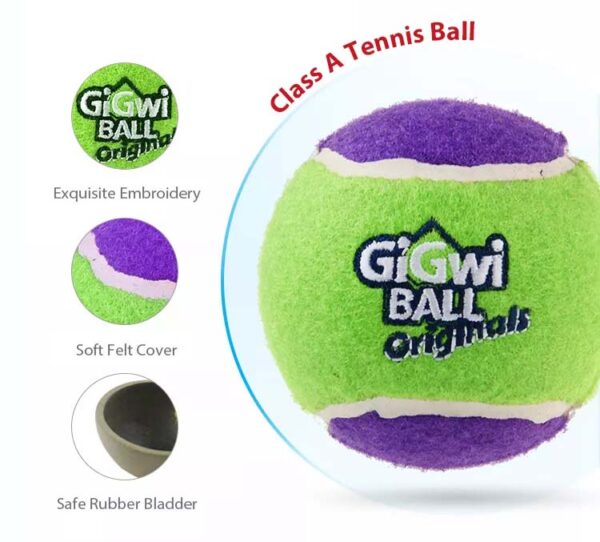 GIGWI PELOTA BALL ORIGINALS S 3 PIEZAS - Imagen 3