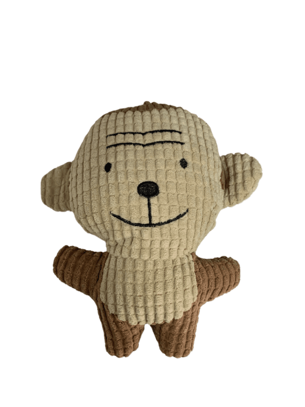 JUGUETE PERRO PELUCHE SQUEAKER ANIMALES TALLA M - Imagen 2