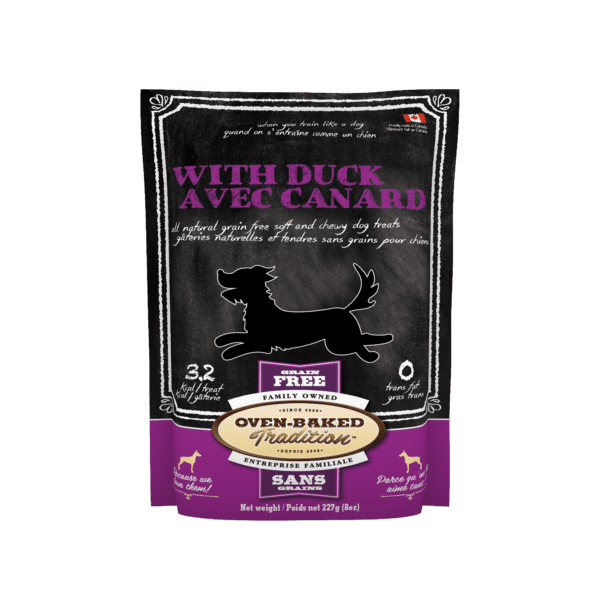 OVEN BAKED DOG TREAT DUCK 227 G (8 oz) - SNACK PERRO PATO