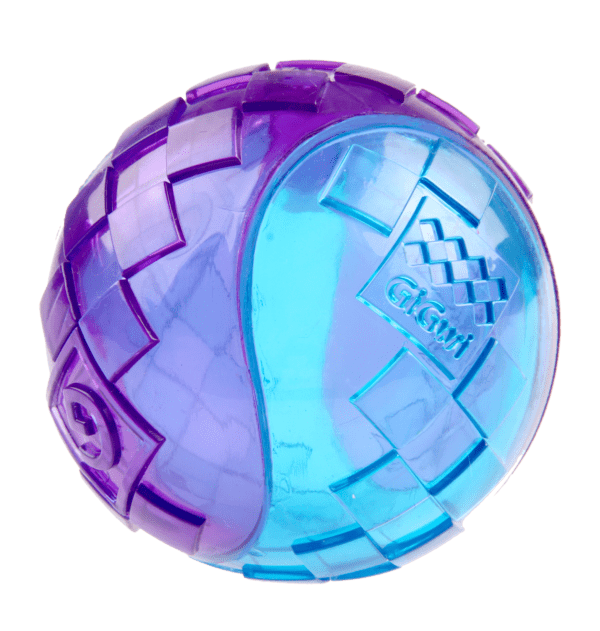 GIGWI PELOTA SQUEAKER 2 PIEZAS COLORES M - Imagen 3