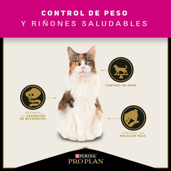 PROPLAN ADULT CAT STERILIZED - GATO ADULTO ESTERILIZADO 7.5KG - Imagen 4