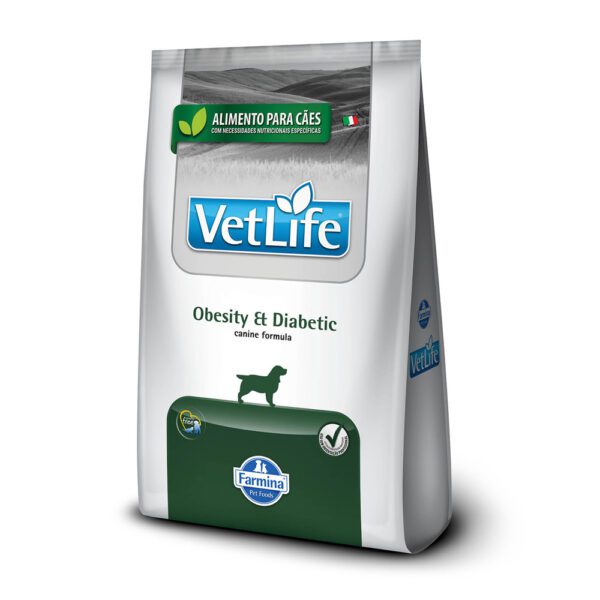 VETLIFE CANINO OBESITY & DIABETIC 2KG