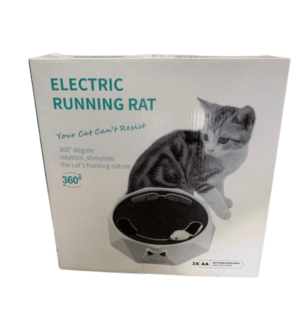 JUGUETE INTERACTIVO GATO ELECTRIC RUNNING RAT