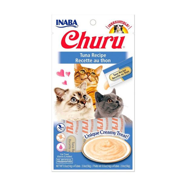 CHURU GATO ATUN 56GR 4P