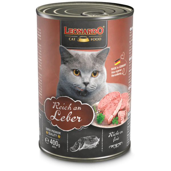 LEONARDO LATA QUALITY SELECTION HIGADO 400 GR