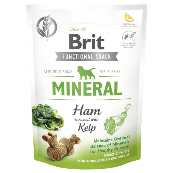 BRIT FUNCTIONAL SNACK MINERAL HAM FOR PUPPIES