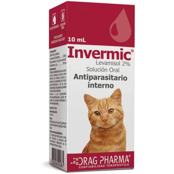 INVERMIC GOTAS PARA GATO 10 ML