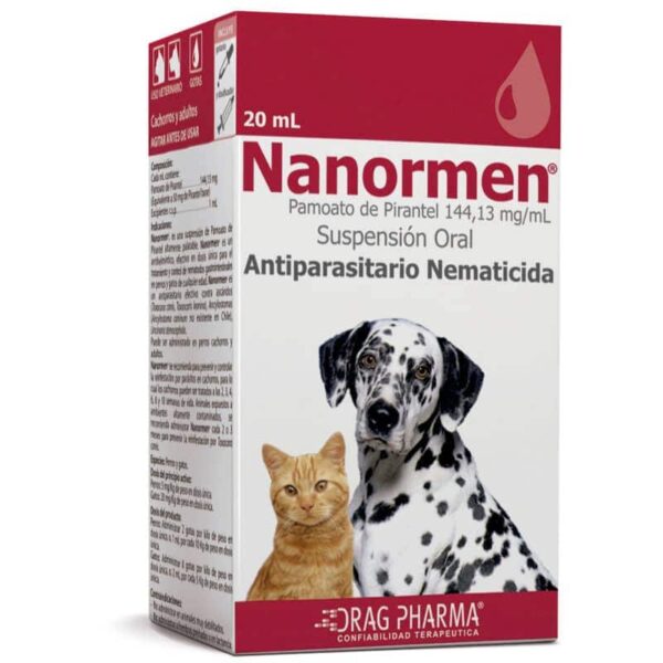 NANORMEN SUSPENCION ORAL 144,13 MG/ML