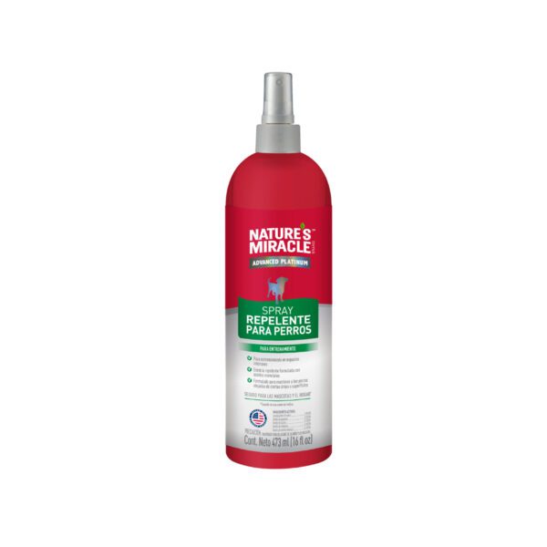 NATURES MIRACLE SRAY REPELENTE PARA PERROS 473 ML