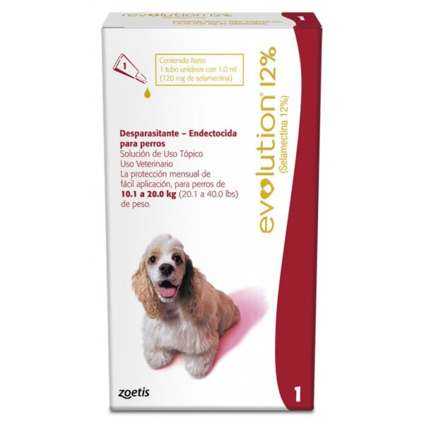 REVOLUTION 12% PERRO 10 A 20 KG