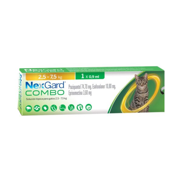 NEXGARD COMBO L CAT 2,5-7,5 KG 0,9 ML